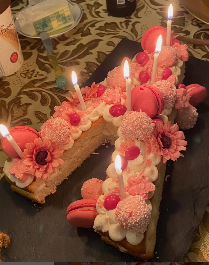 Letter and Number Cakes